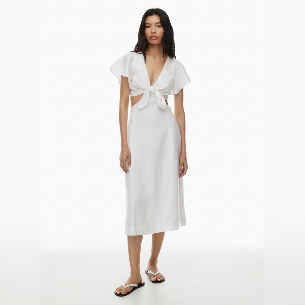 Aritzia Elba Linen Dress Size 4 - NWT